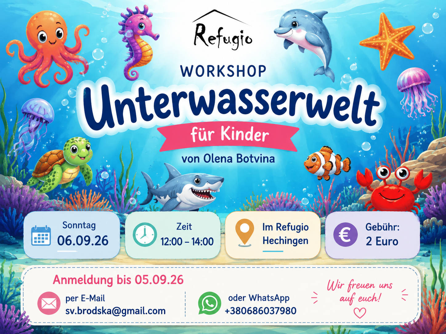 260906 Workshop Unterwasserwelt